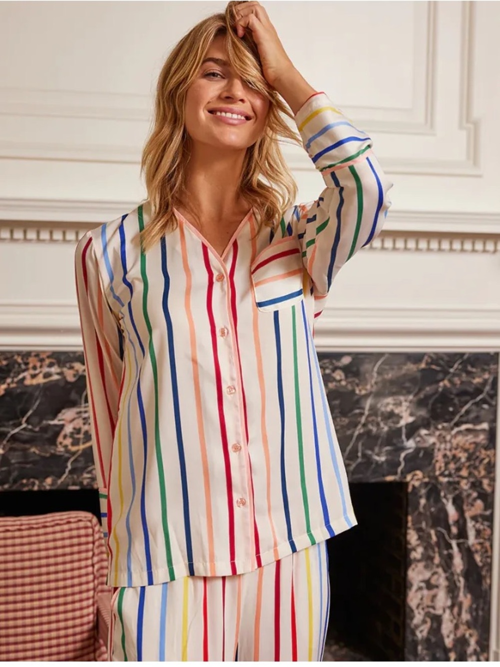 SUMMERSALT The Cloud 9 Silky X The Home Edit PJ Set